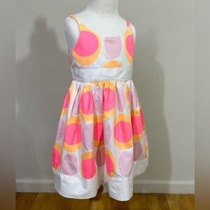 Carters sz 3T dress in pastels  Fit and flair. Very cute summer dress